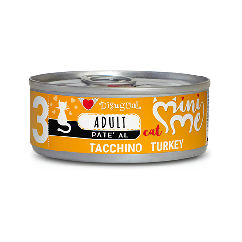 comida humeda gatos adultos pavo mini me