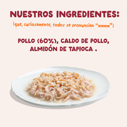 comida humeda gatos alta humedad pollo
