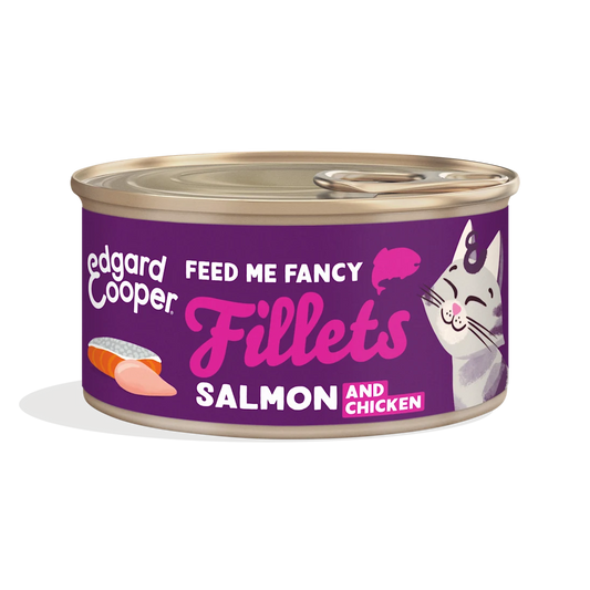 comida humeda gatos salmon pollo edgard cooper
