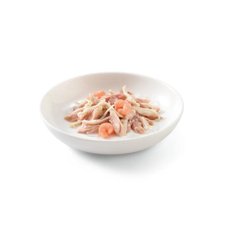 Schesir | Atún con pollo y gambas (50g)