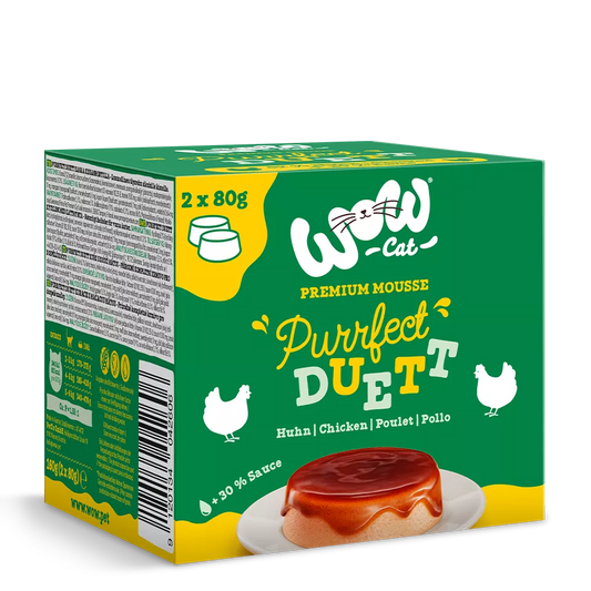 comida humeda para gatos mousse de pollo con salsa