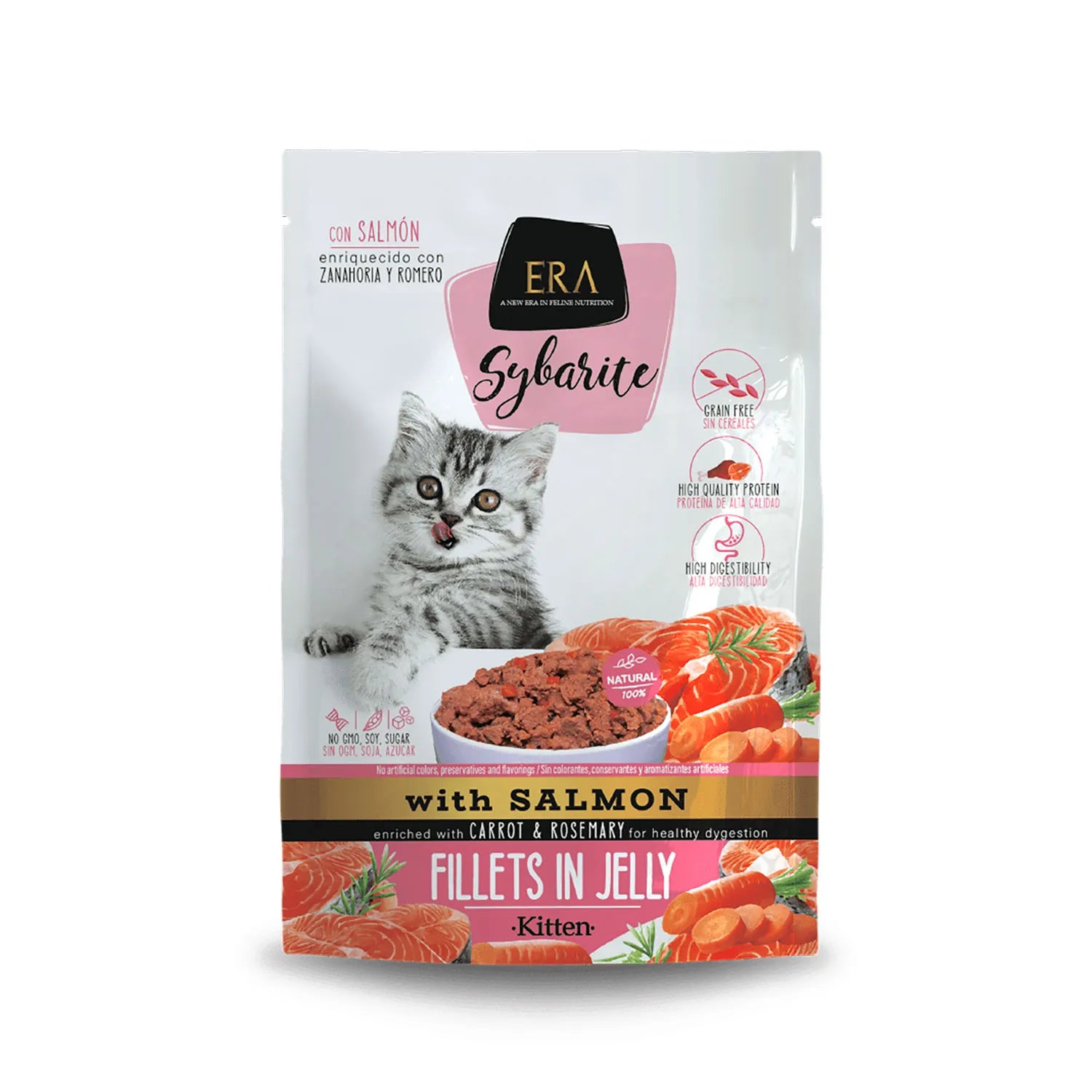 comida kitten salmon zanahoria romero era sybarite