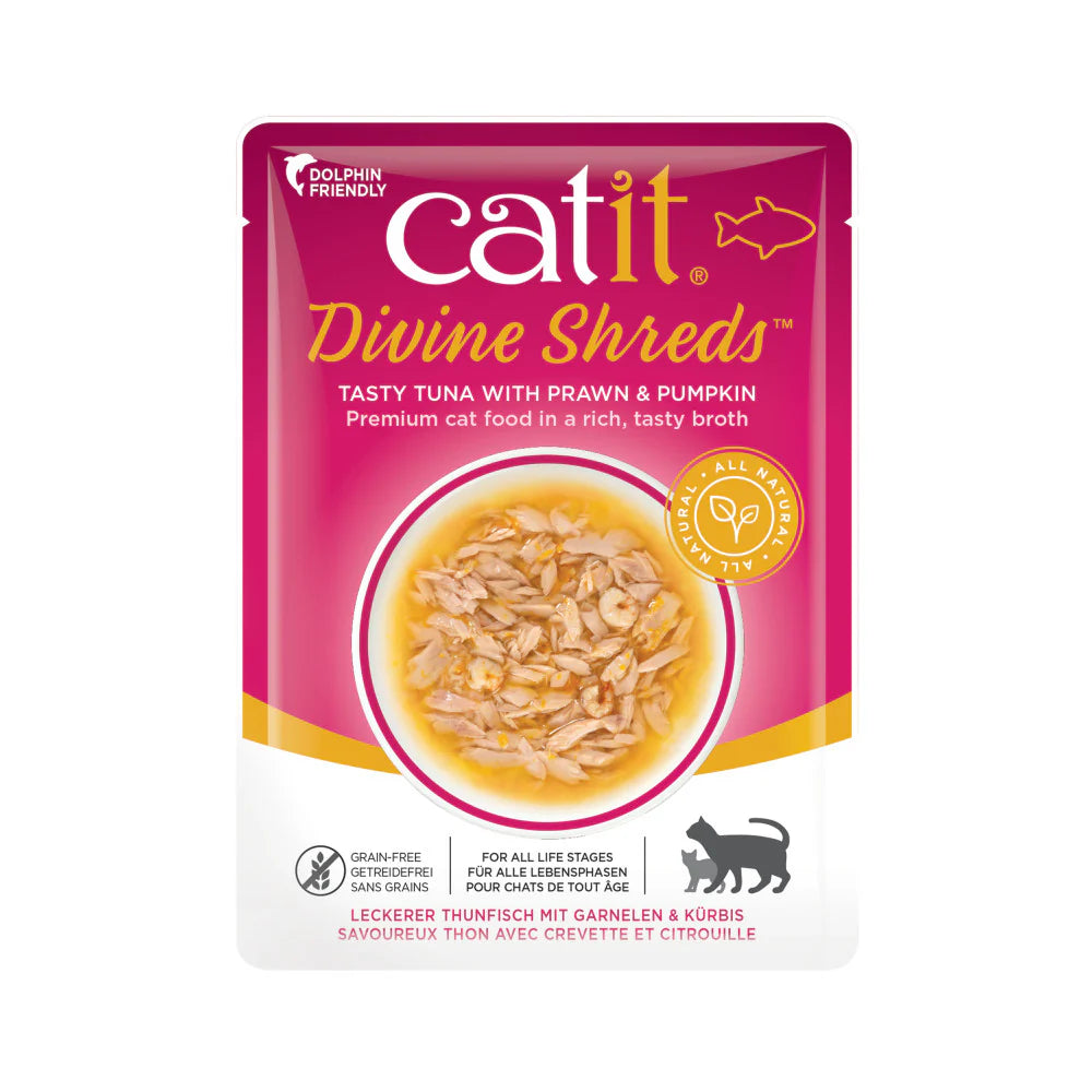 Catit | Sopa para Gatos Catit Divine Shreds - Atun