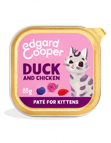 Edgard Cooper | Kitten Pollo y Pato con Arándanos y valeriana (85g)