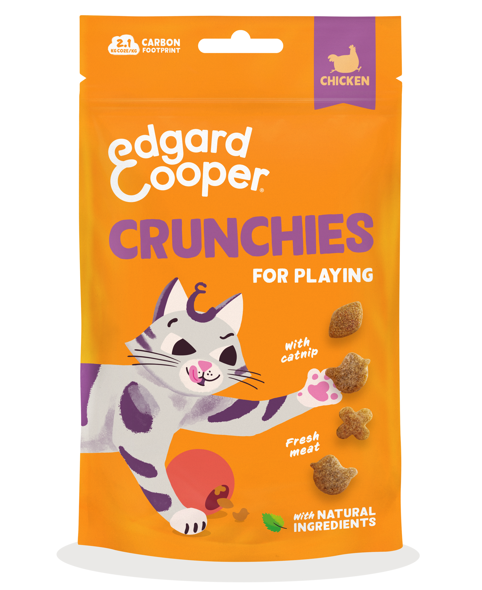 galletitas gatos pollo edgard cooper 50g