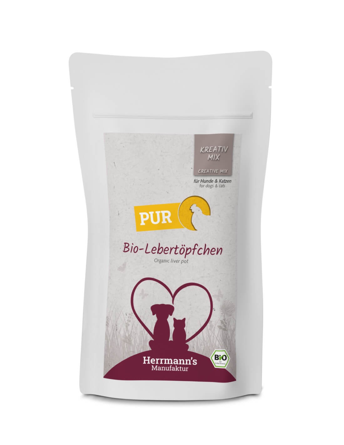 Herrmann's | Bio Creative - Hígado de Pollo (12x100g) Para Perros y Gatos
