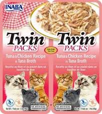 Inaba | Twin Pack Atún y Pollo (2x40g)