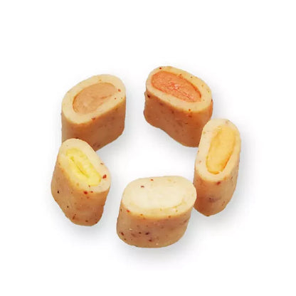 Inaba | Churu Bites Pollo con Salmón para perros (8x12g)