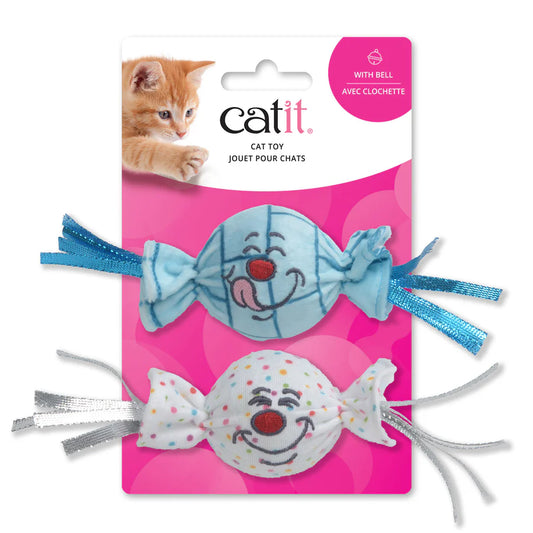 juguete gato caramelo con campana catit