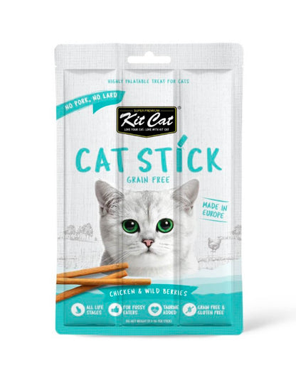 Kit Cat | Cat Stick Pollo con frutos del bosque (15g)