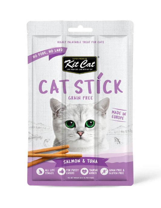 Kit Cat | Cat Stick 15g - Salmón con Atún de Aleta Amarilla