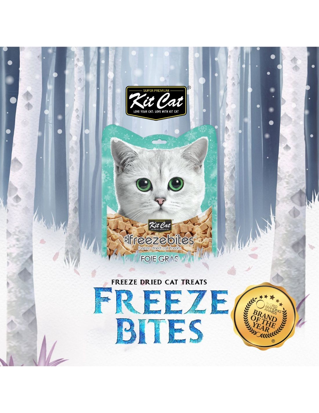 Kit Cat | Freeze Bites - Higado de Pato (15g)