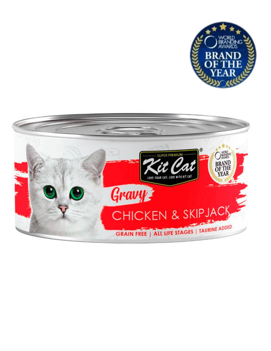 Kit Cat | Pollo con Bonito en salsa (70g)