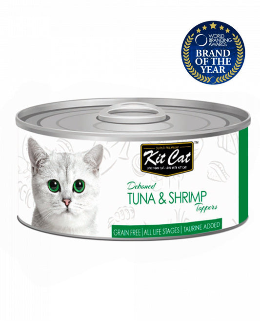 KIT CAT | Atún con Camarones en gelatina 80g