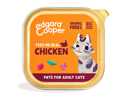 lata comida gatos pate pollo edgard cooper 85g