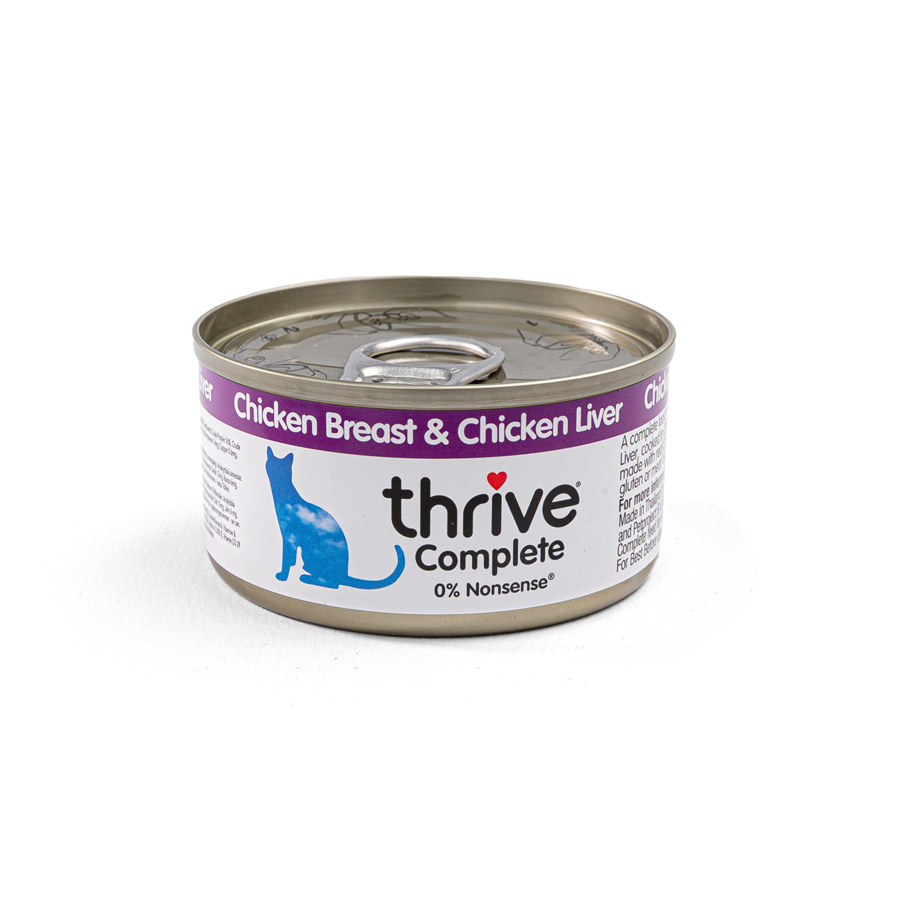 lata thrive pollo higado gatos