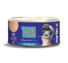 Martin Sellier ATUN CLASSIC PATE, lata de 70 g para gatos