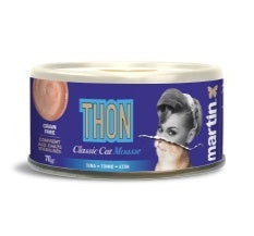 Martin Sellier ATUN CLASSIC MOUSSE, lata de 70 g para gatos