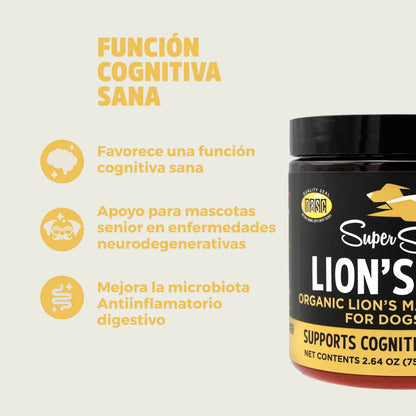 melena de leon perros gatos