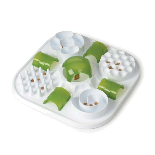comedero interactivo para gatos catit treat puzzle