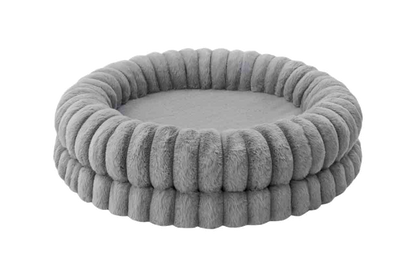 Cama redonda Muffin Freedog con bordes mullidos para perros y gatos