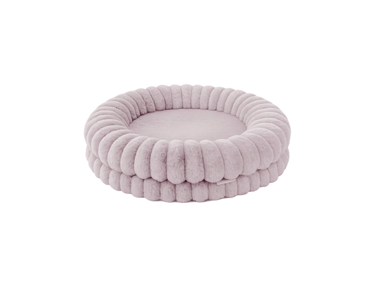 Detalle del tejido ultrasuave de la cama Muffin Freedog
