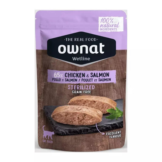 OWNAT | Esterilizado Pollo con Salmón (85g)