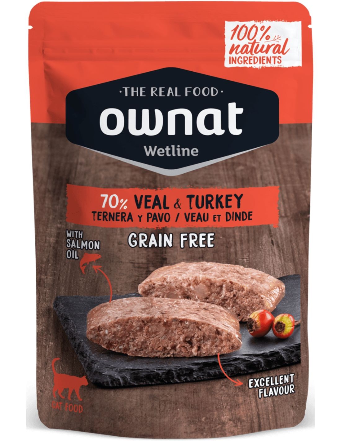 Ownat | Ternera y Pavo (85g)