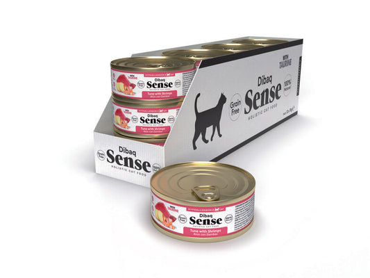 pack 12 comida humeda gatos atun gambas dibaq