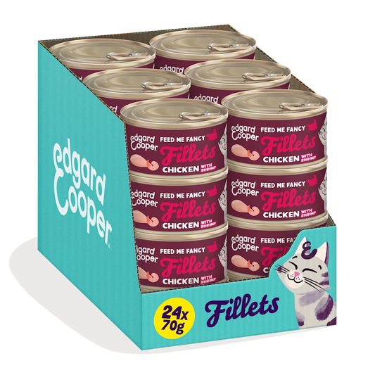 pack 24 latas edgard cooper pollo gambas gatos
