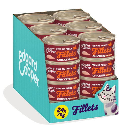 pack 24 latas edgard cooper pollo gatos
