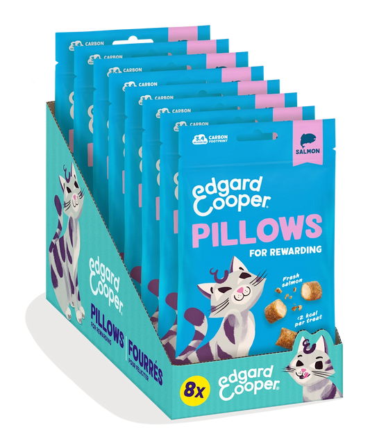 pack 8 snacks gatos salmon edgard cooper