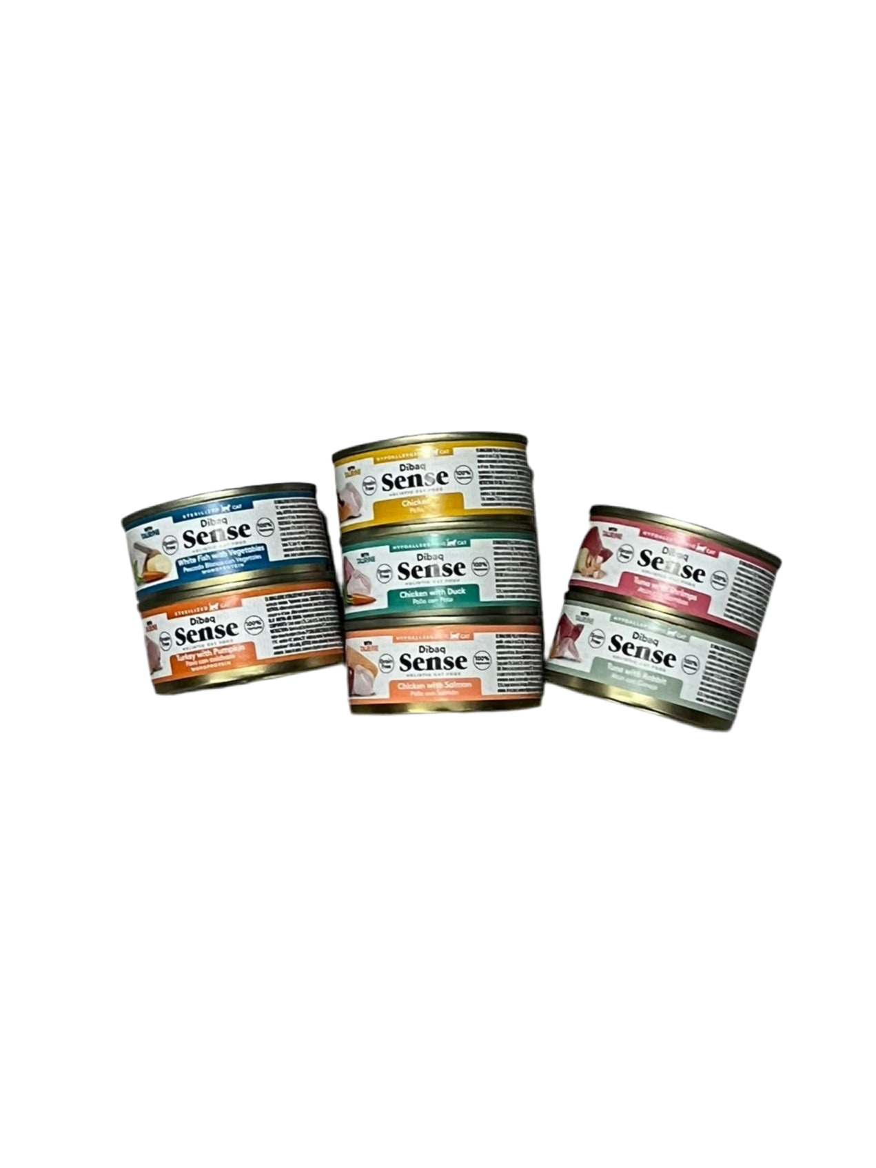 pack comida humeda gatos dibaq sense variedad