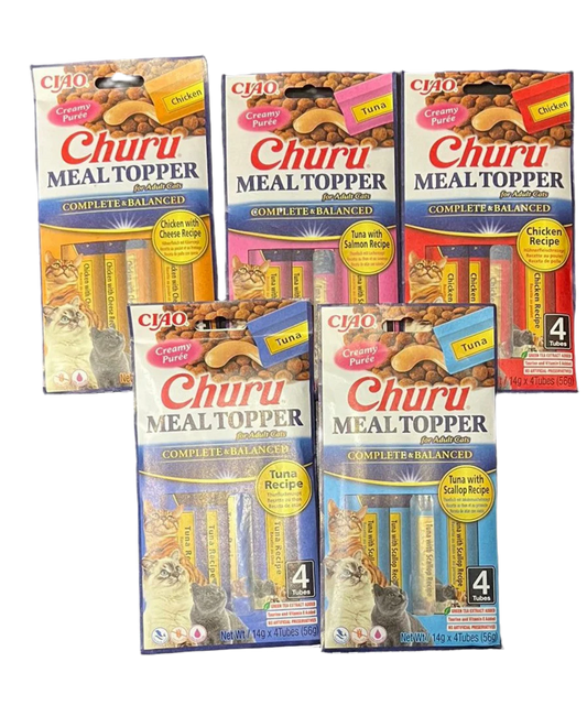 pack meal toppers ciao inaba degustacion gatos
