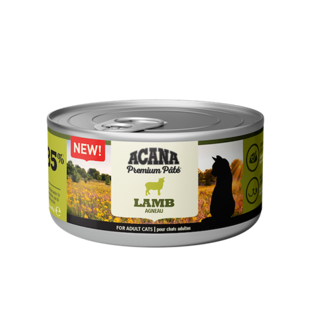 pate acana cordero gatos
