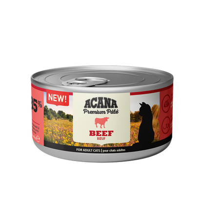 pate acana ternera gatos
