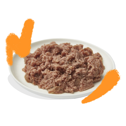 pate gatos pollo textura cremosa primer plano