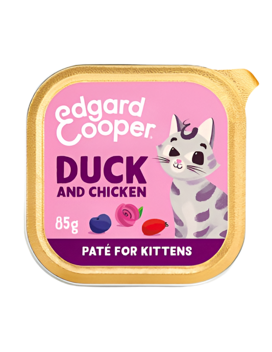 pate kitten pollo pato edgard cooper 85g