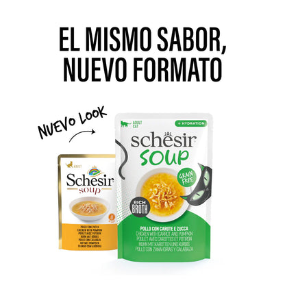 Schesir | Sopa de pollo con calabaza