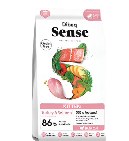 pienso gatitos pavo salmon dibaq sense