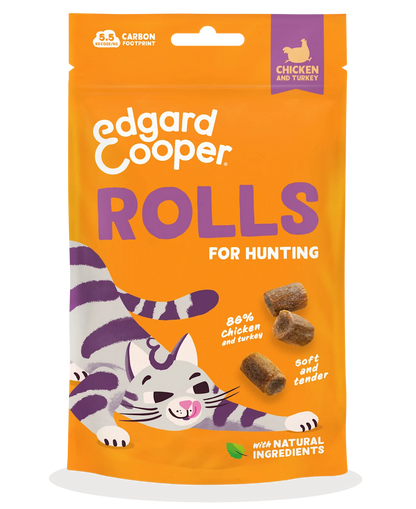 rolls de pollo para gatos Edgard Cooper 45g