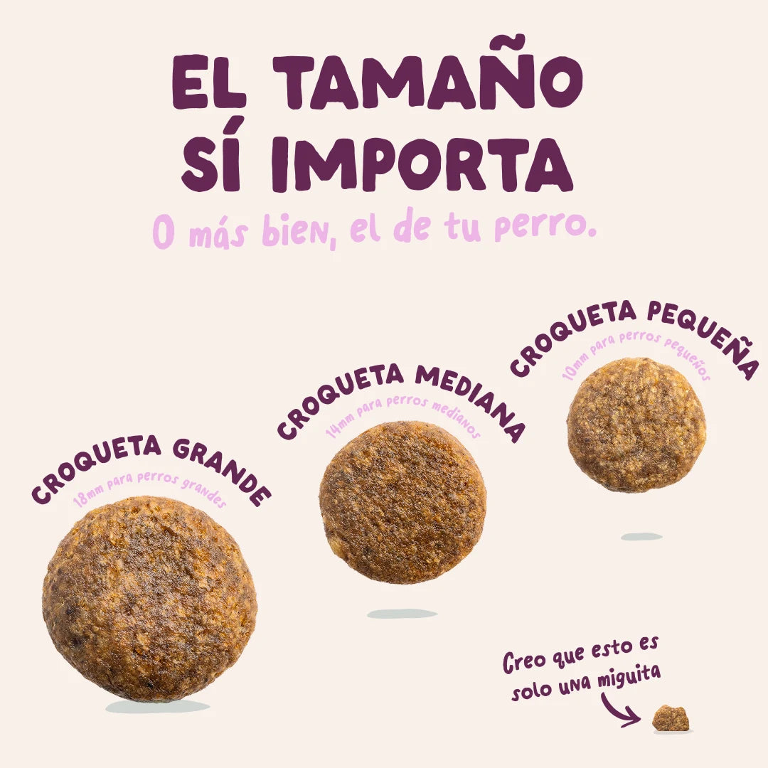 saco comida perro digestiva pato venado bolsa frontal