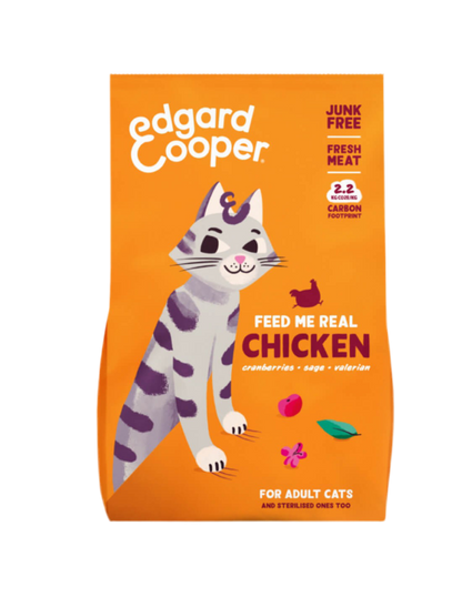 saco pienso gatos pollo arandanos edgard cooper