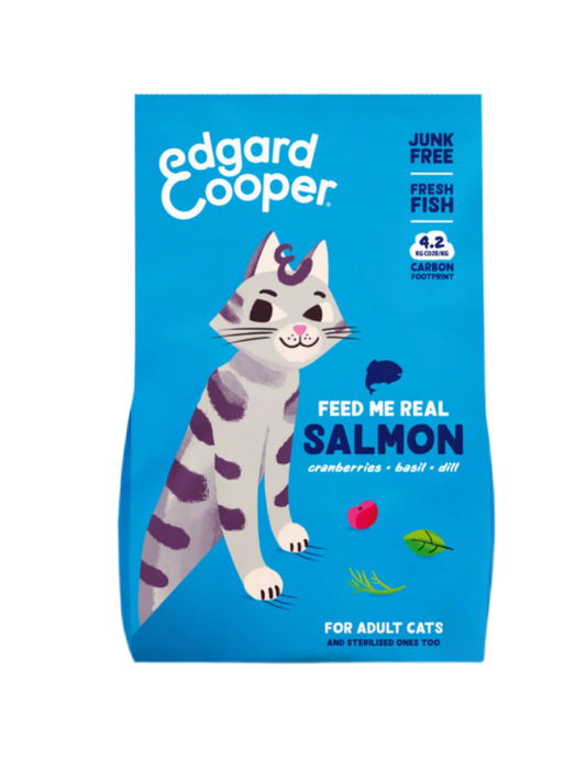saco pienso gatos salmon edgard cooper sin cereales