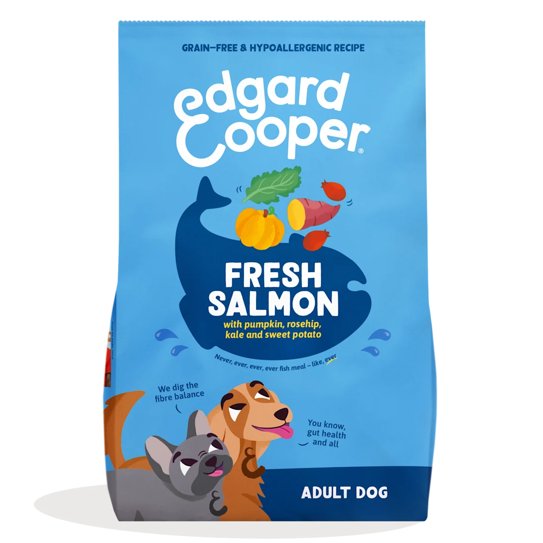 saco pienso perro salmon edgard cooper sin cereales
