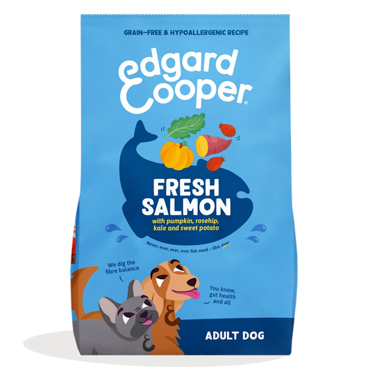 saco pienso perro salmon edgard cooper sin cereales