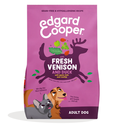 saco pienso perro venado pato edgard cooper sin cereales