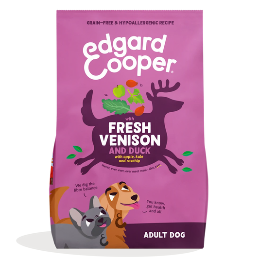 saco pienso perro venado pato edgard cooper sin cereales