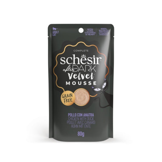 Schesir | After Dark Mousse Pollo con Pato (80g)