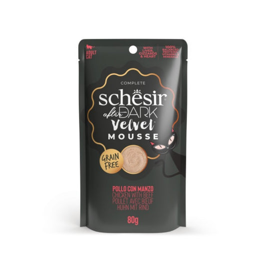 Schesir | After Dark Mousse Pollo con Ternera (80g)